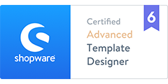 Shopware 6 Advanced Template Designer Zertifizierung